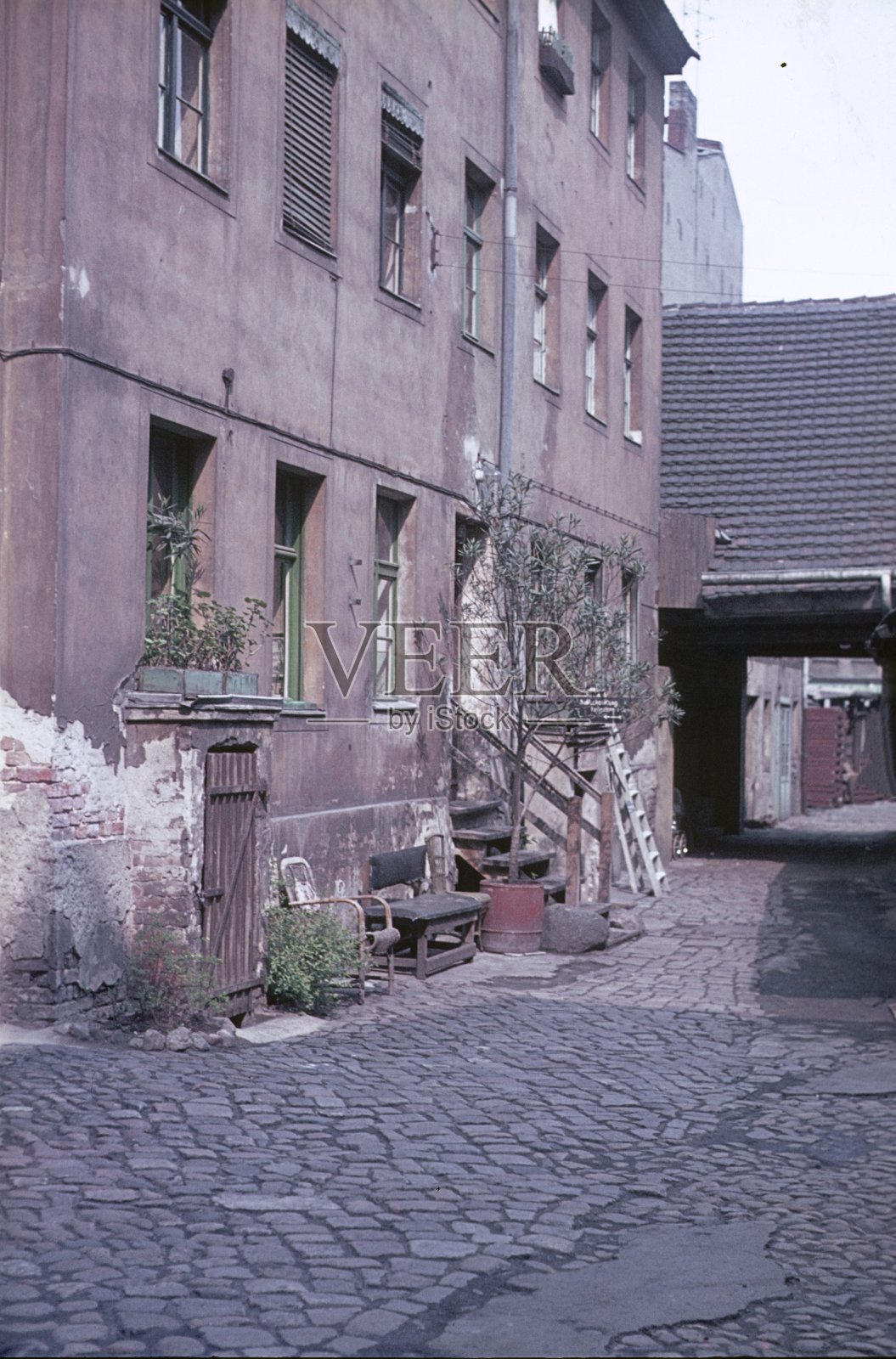 柏林的后院照片摄影图片