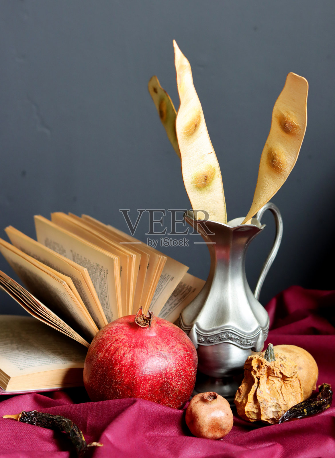 静物：打开的书本照片摄影图片