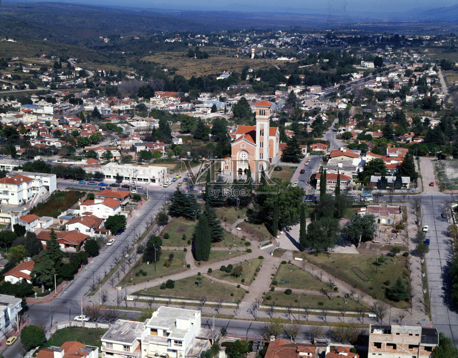 阿根廷科尔多瓦鸟瞰图照片摄影图片