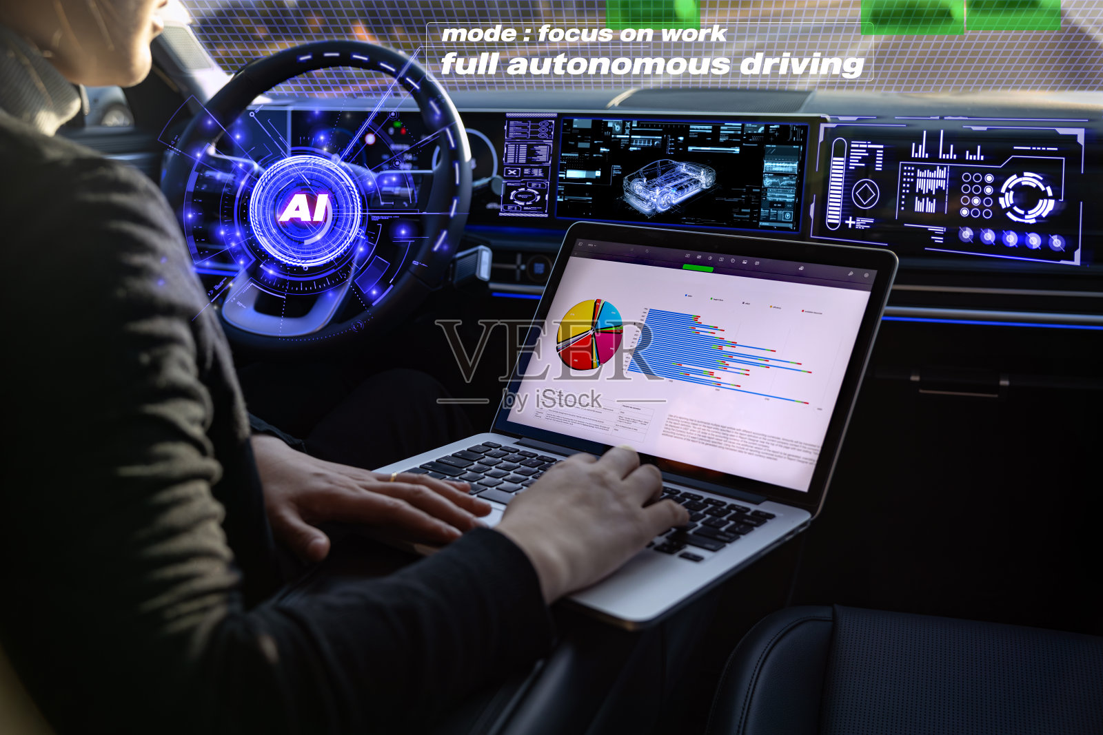 里面的车照片摄影图片