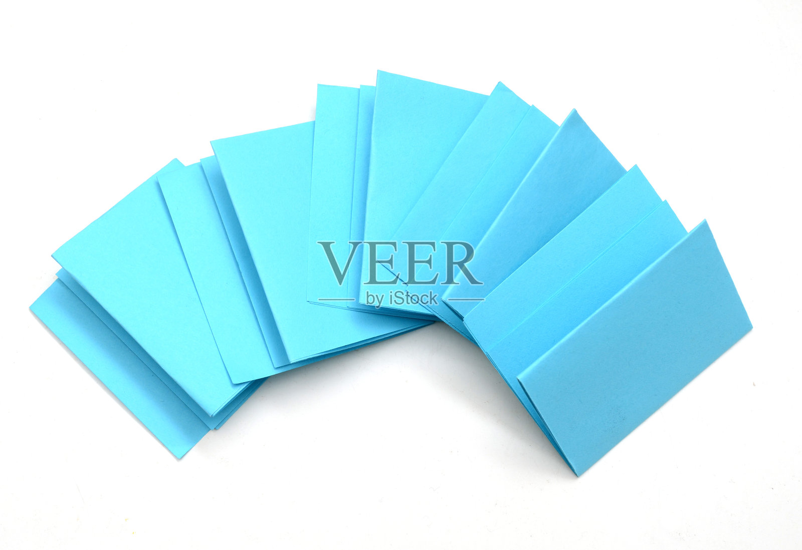 一套蓝色折纸纸照片摄影图片