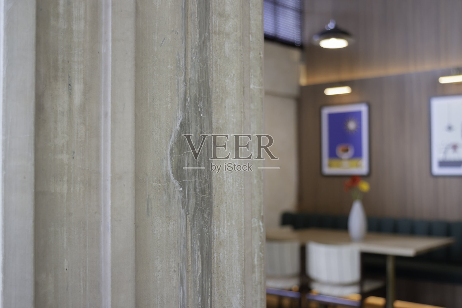 复古浪漫的咖啡厅和餐厅装饰照片摄影图片