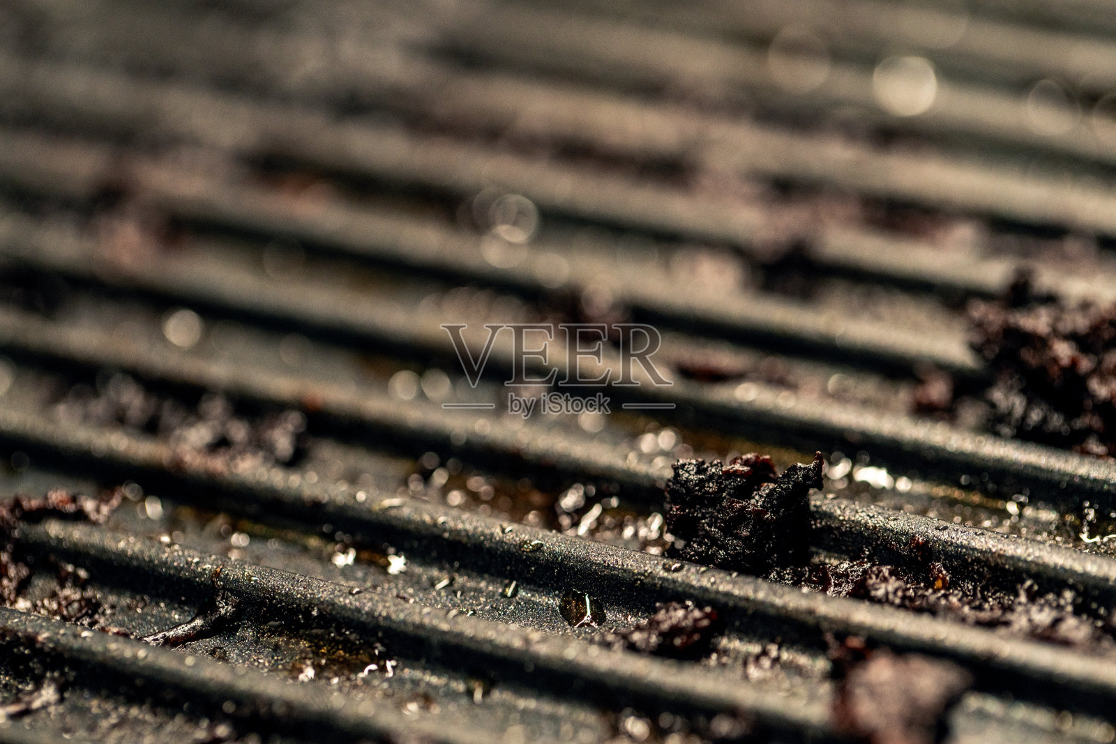 电烤架的脏面板照片摄影图片