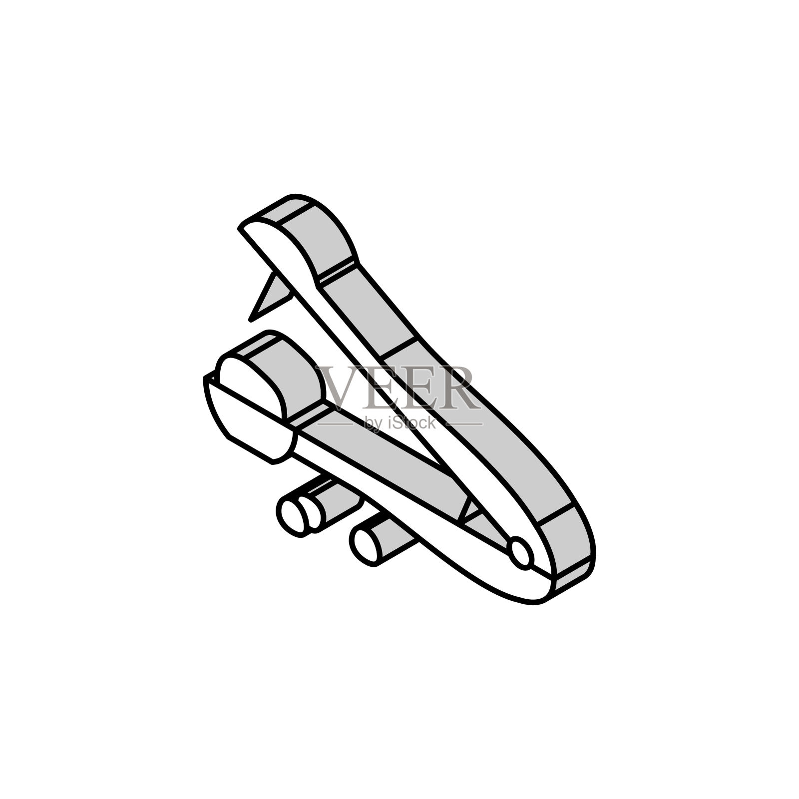 皮特樱桃等距图标矢量插图插画图片素材