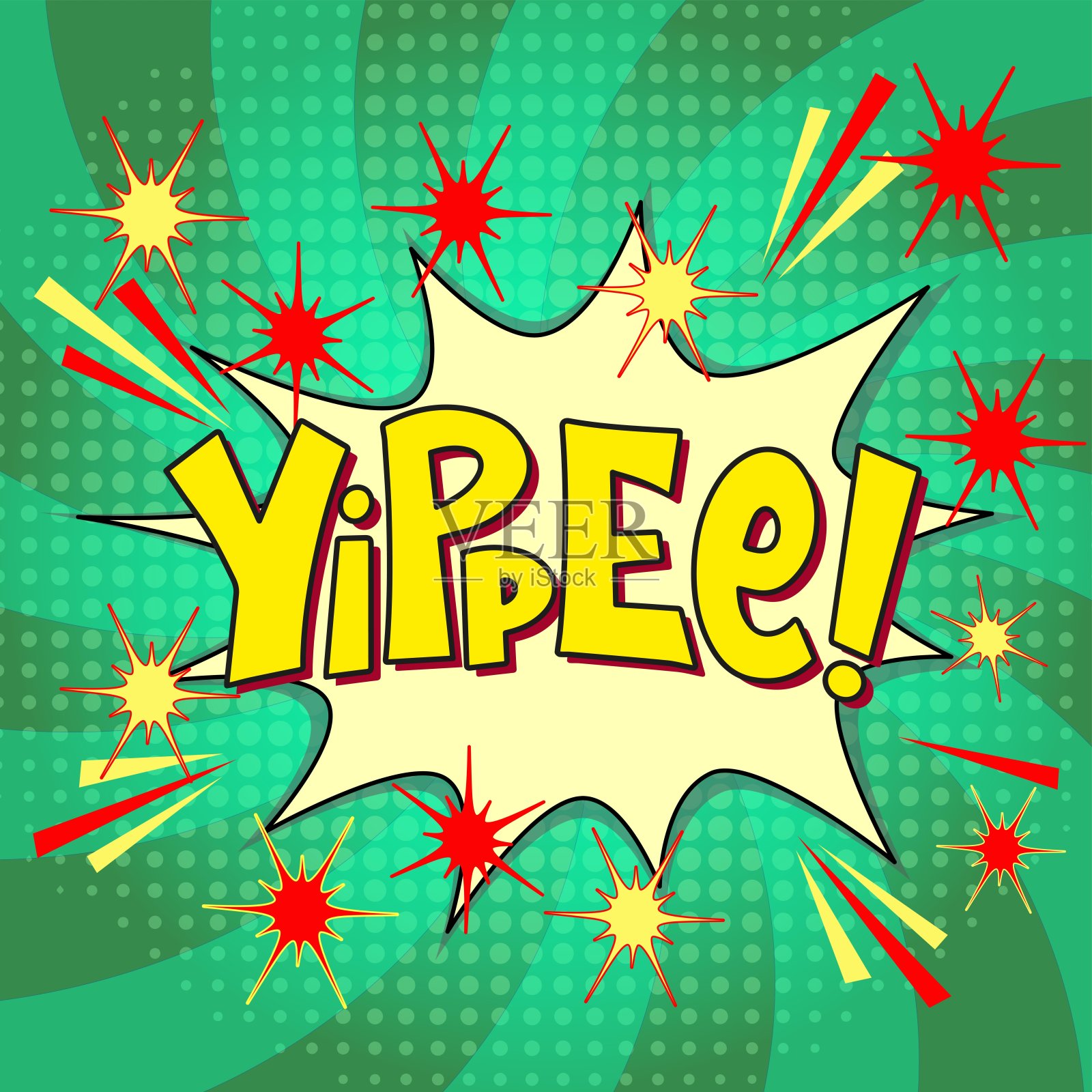 滑稽的字母插画图片素材