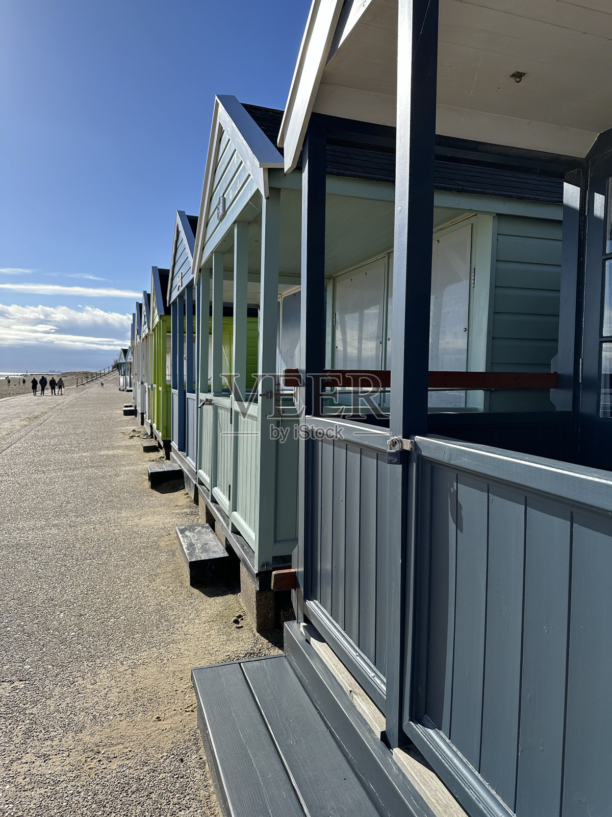 海滩小屋照片摄影图片