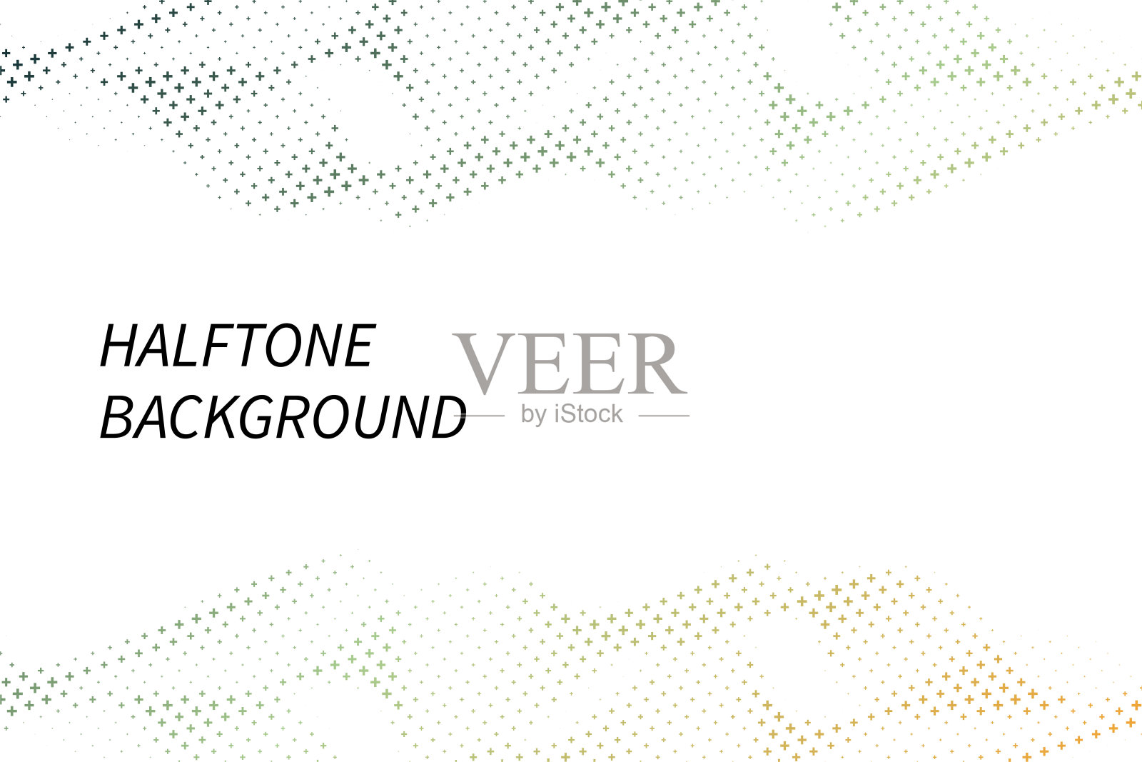 流动的圆点颗粒波型半色调梯度曲线形状背景。矢量在技术、科学、音乐、现代的概念。插画图片素材