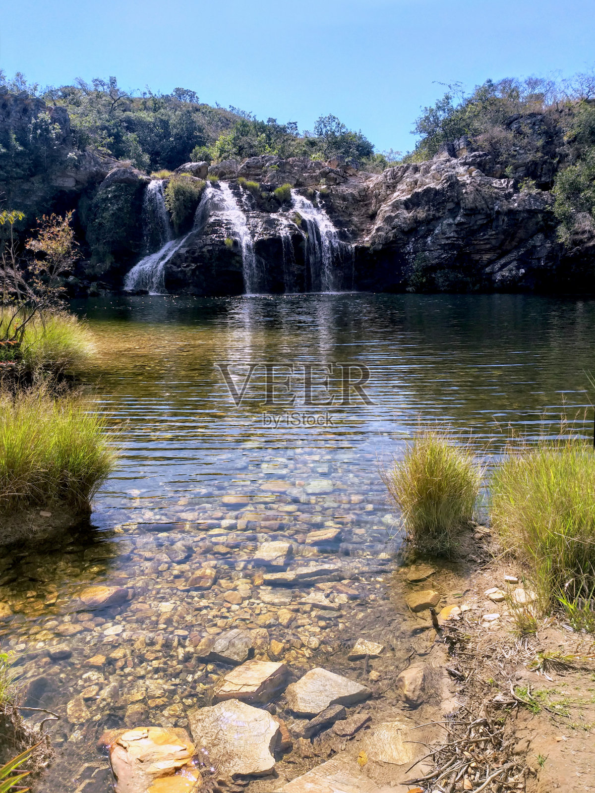 瀑布照片摄影图片