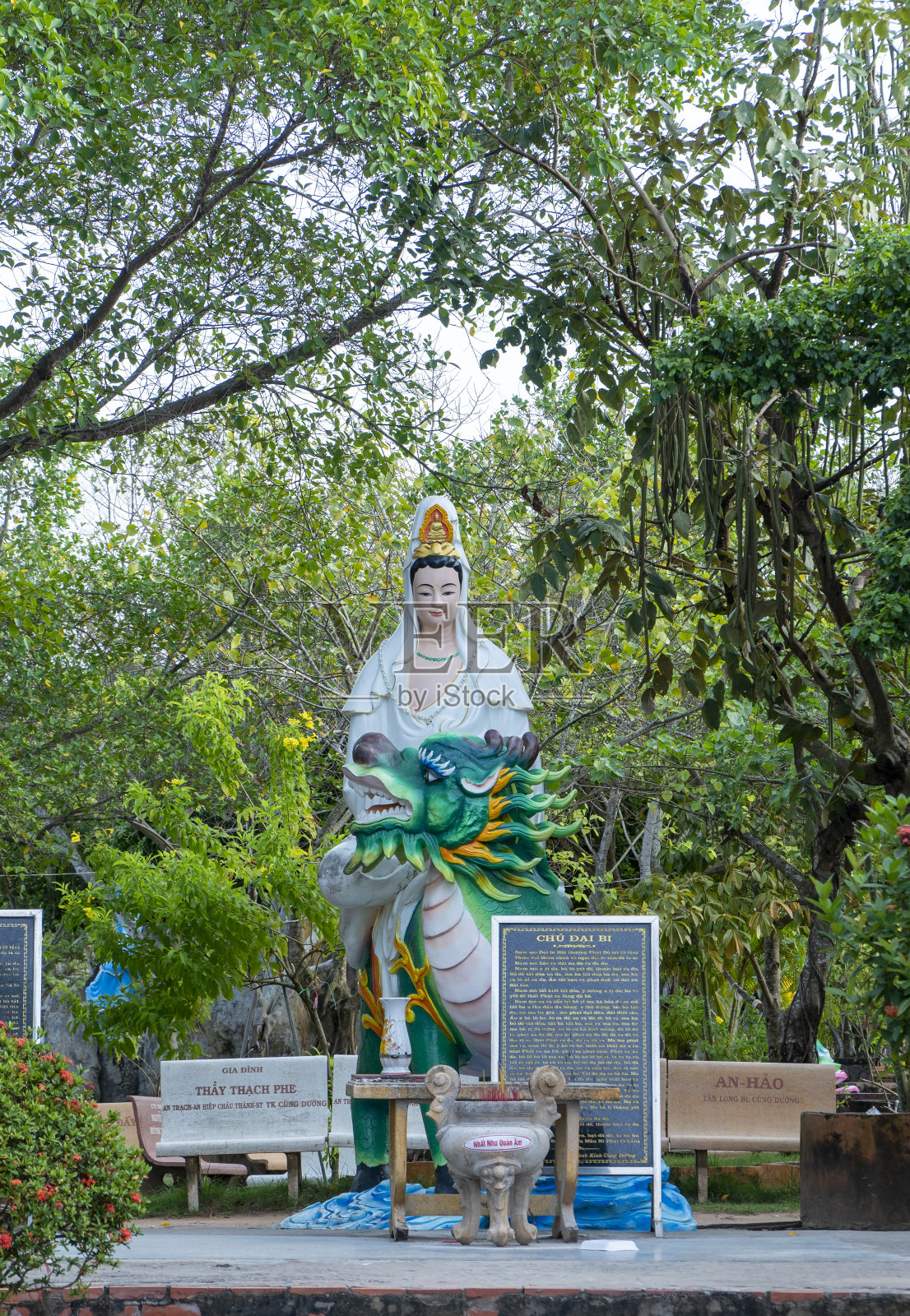 北寮省的南海母塔照片摄影图片