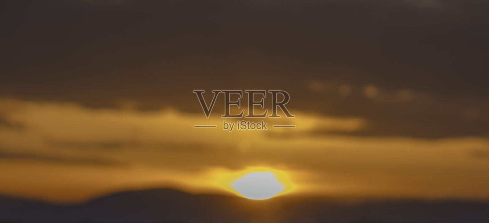 模糊多云日落天空背景照片摄影图片