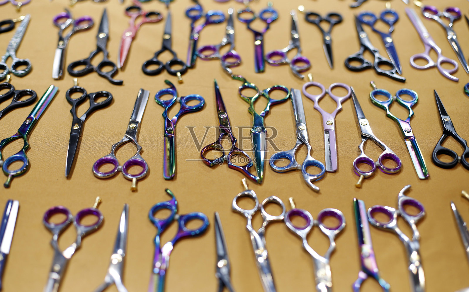 专门用来剪头发的剪刀照片摄影图片