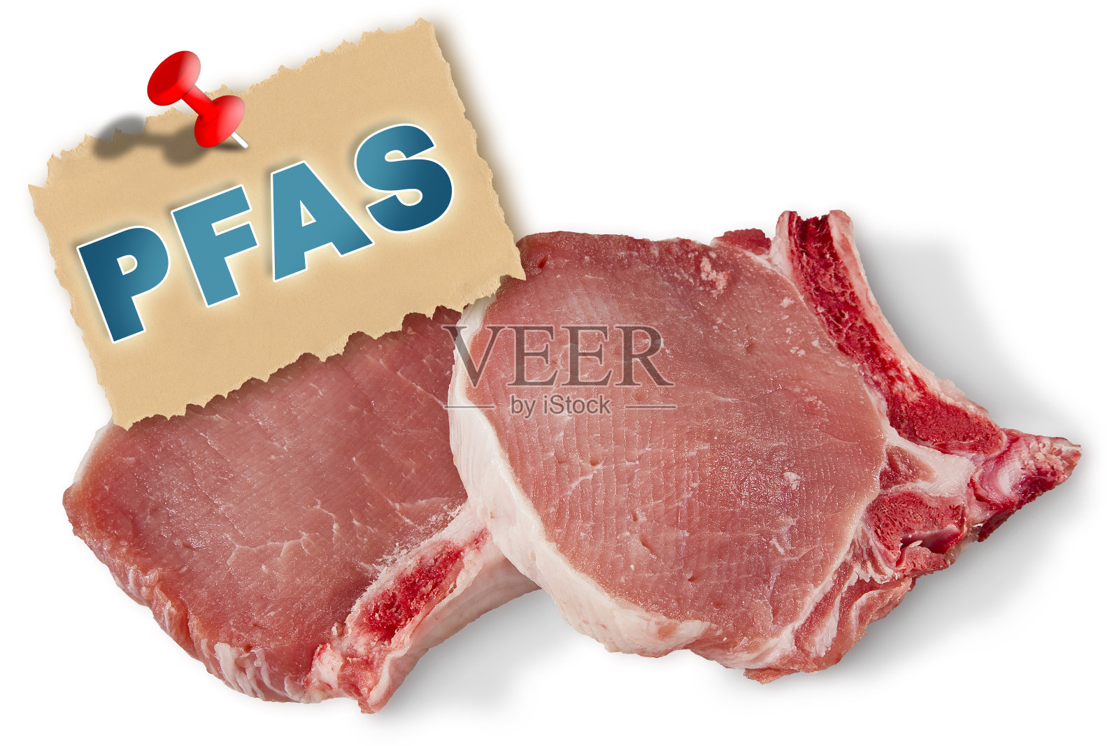 加工肉类可能含有PFAS——研究人员已经确定了包括猪肉在内的几种食物会增加我们血液中PFAS的含量照片摄影图片