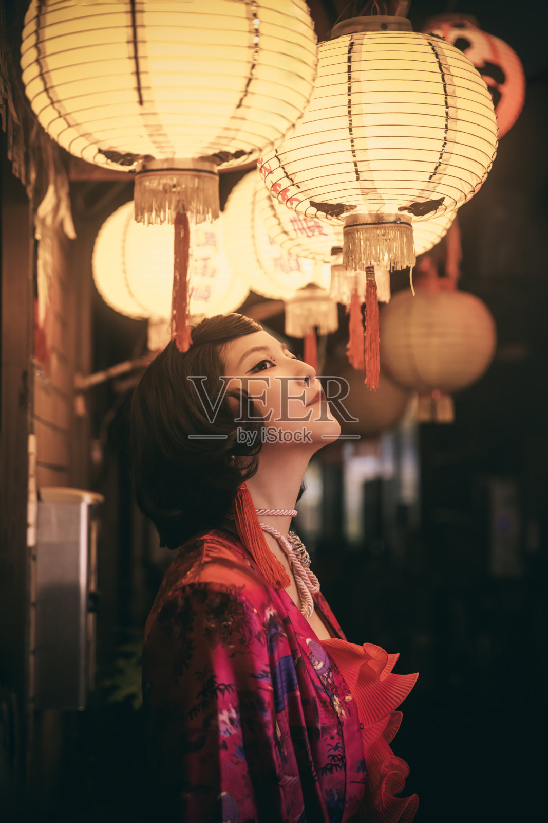 亚洲女孩照片摄影图片