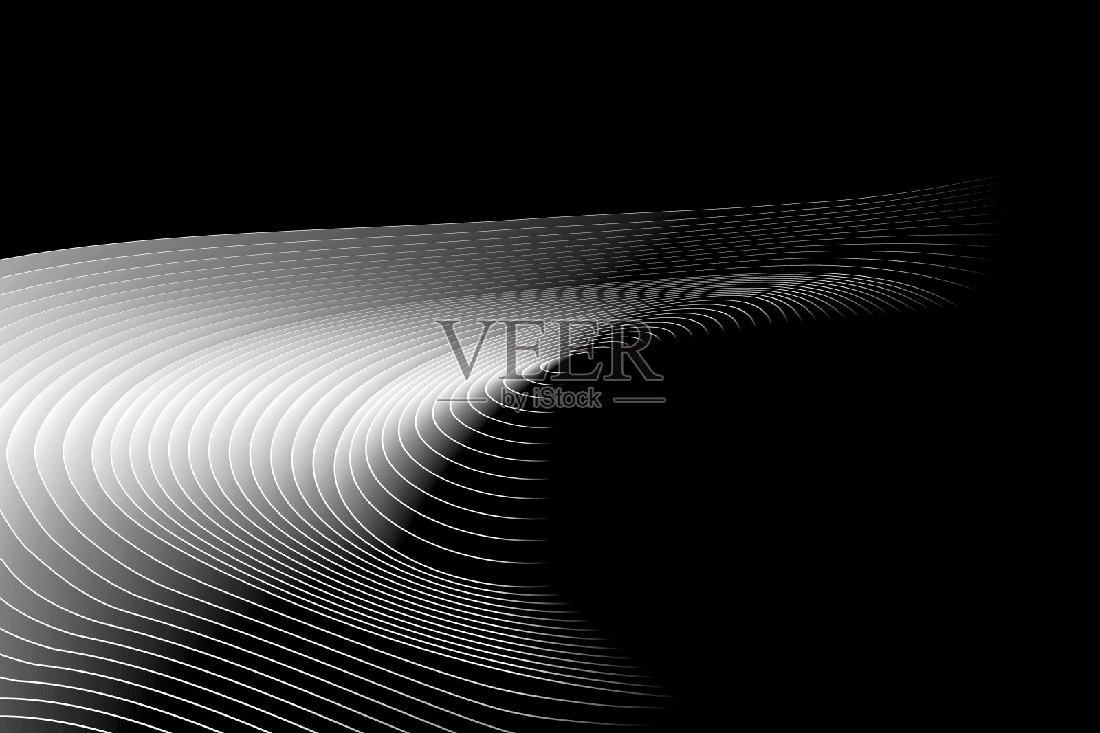 圆圈，螺旋，漩涡，破折号，运动。插画图片素材