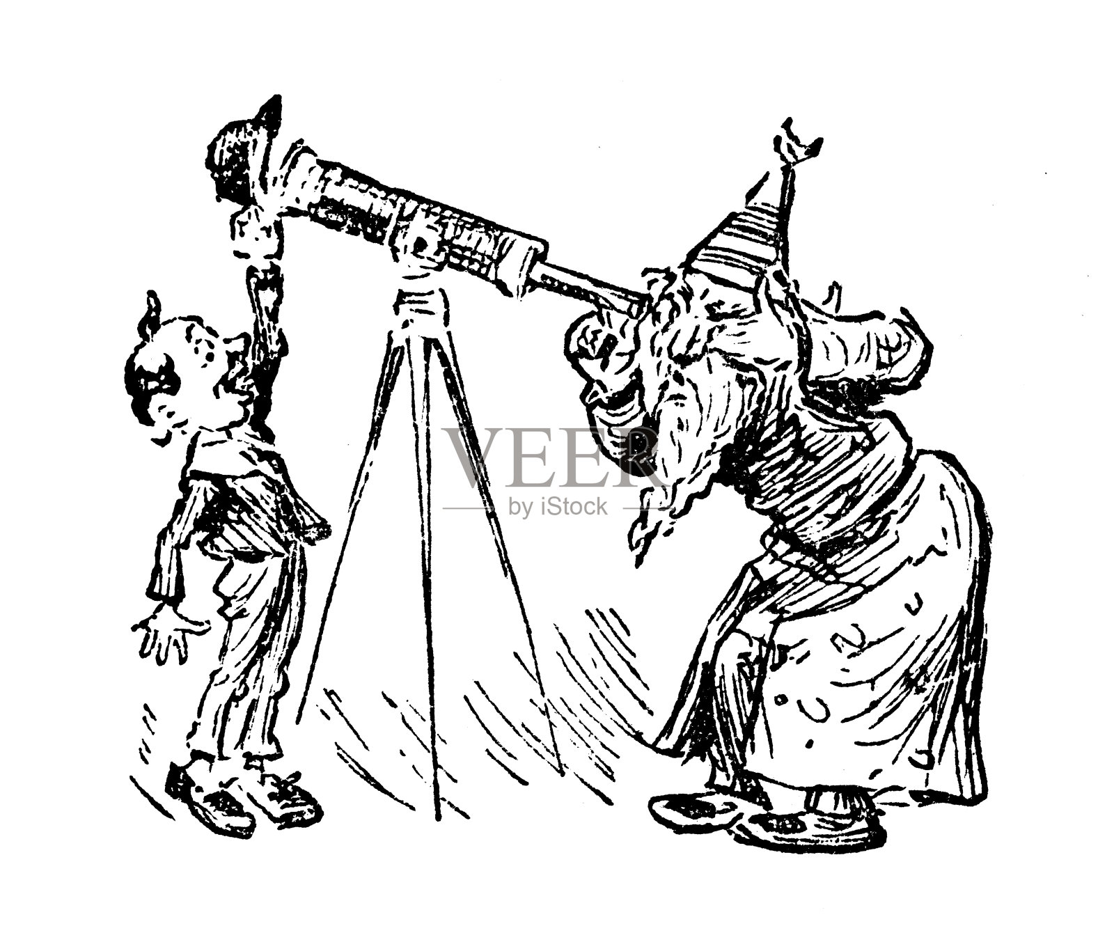 英国讽刺漫画插画图片素材