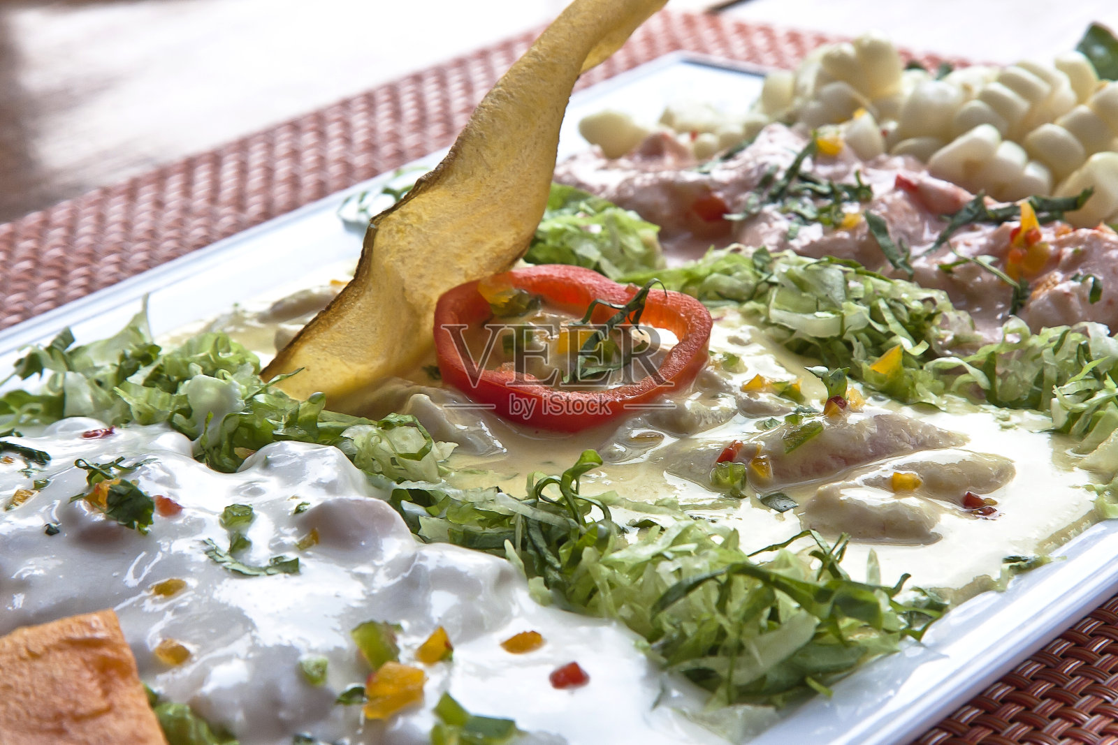 三色鱼是秘鲁食物照片摄影图片