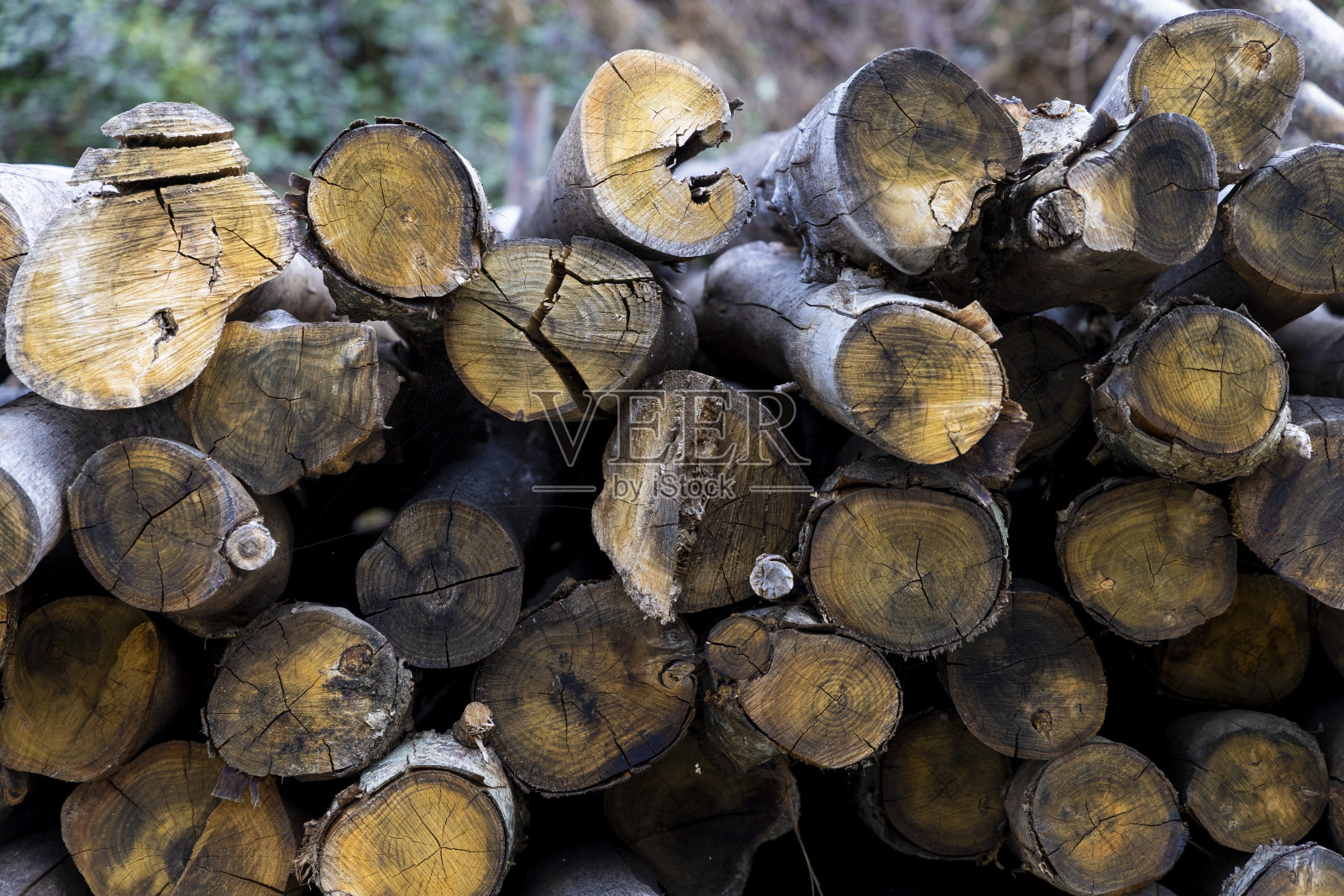 意大利萨莱诺阿马尔菲海岸的拉塔里山脉远眺森林和远足道路照片摄影图片