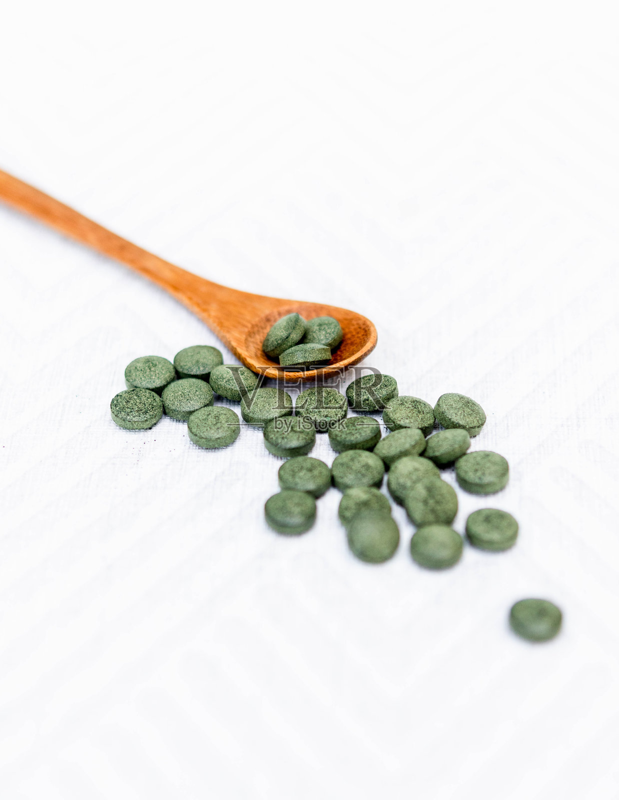 螺旋藻片照片摄影图片