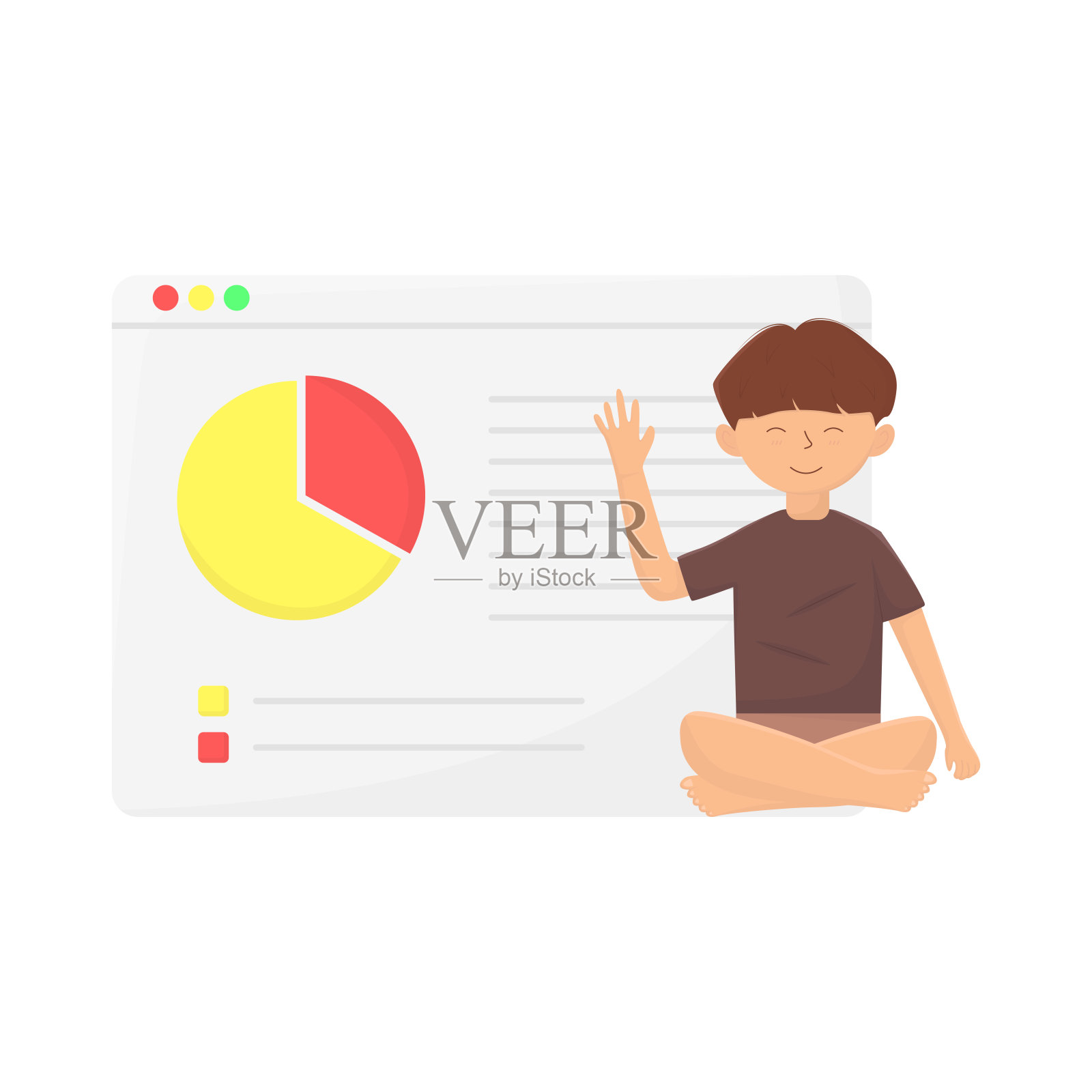 演讲的人插画图片素材