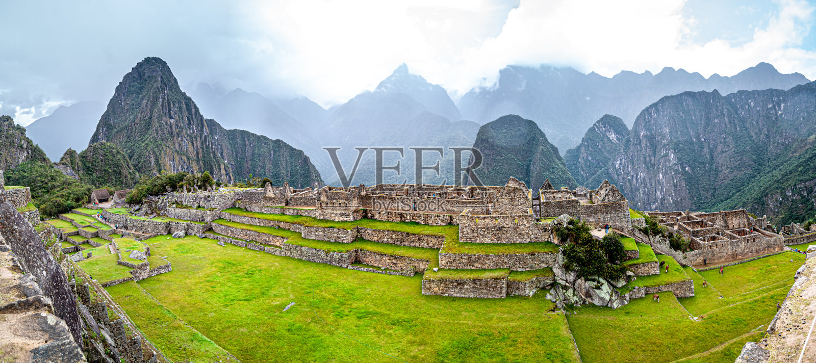 马丘比丘全景照片摄影图片