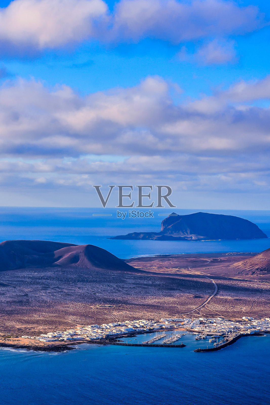 西班牙热带火山加那利群岛景观照片摄影图片