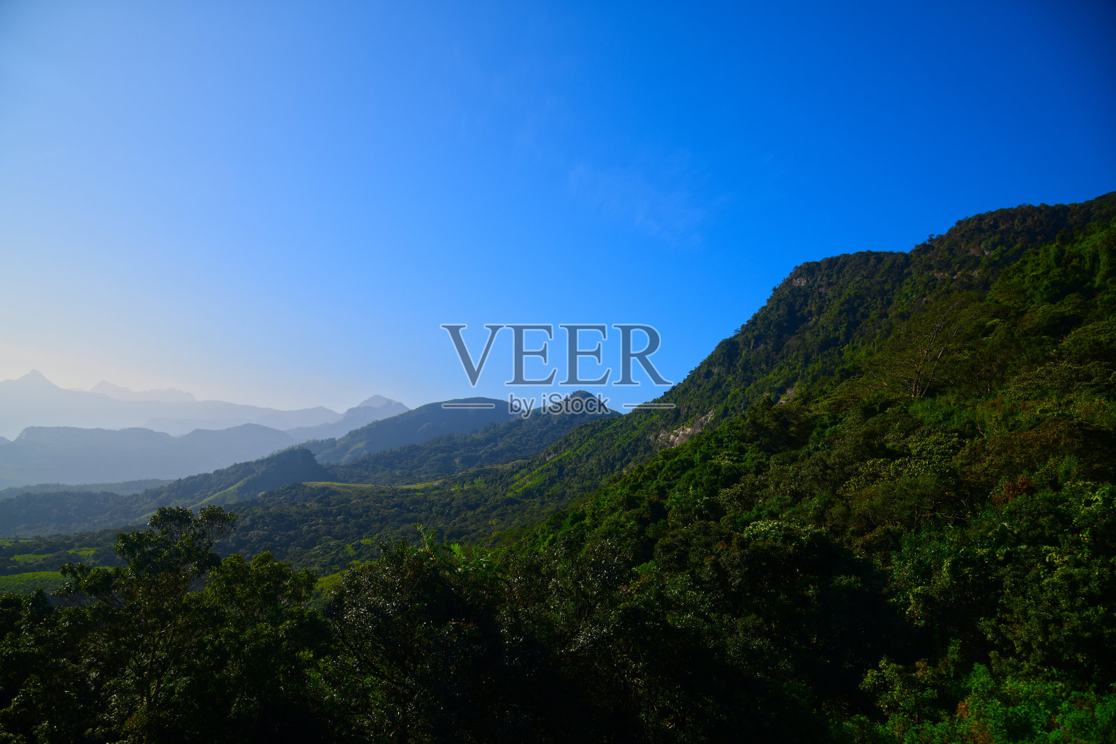 斯里兰卡里弗斯顿令人叹为观止的美景。照片摄影图片