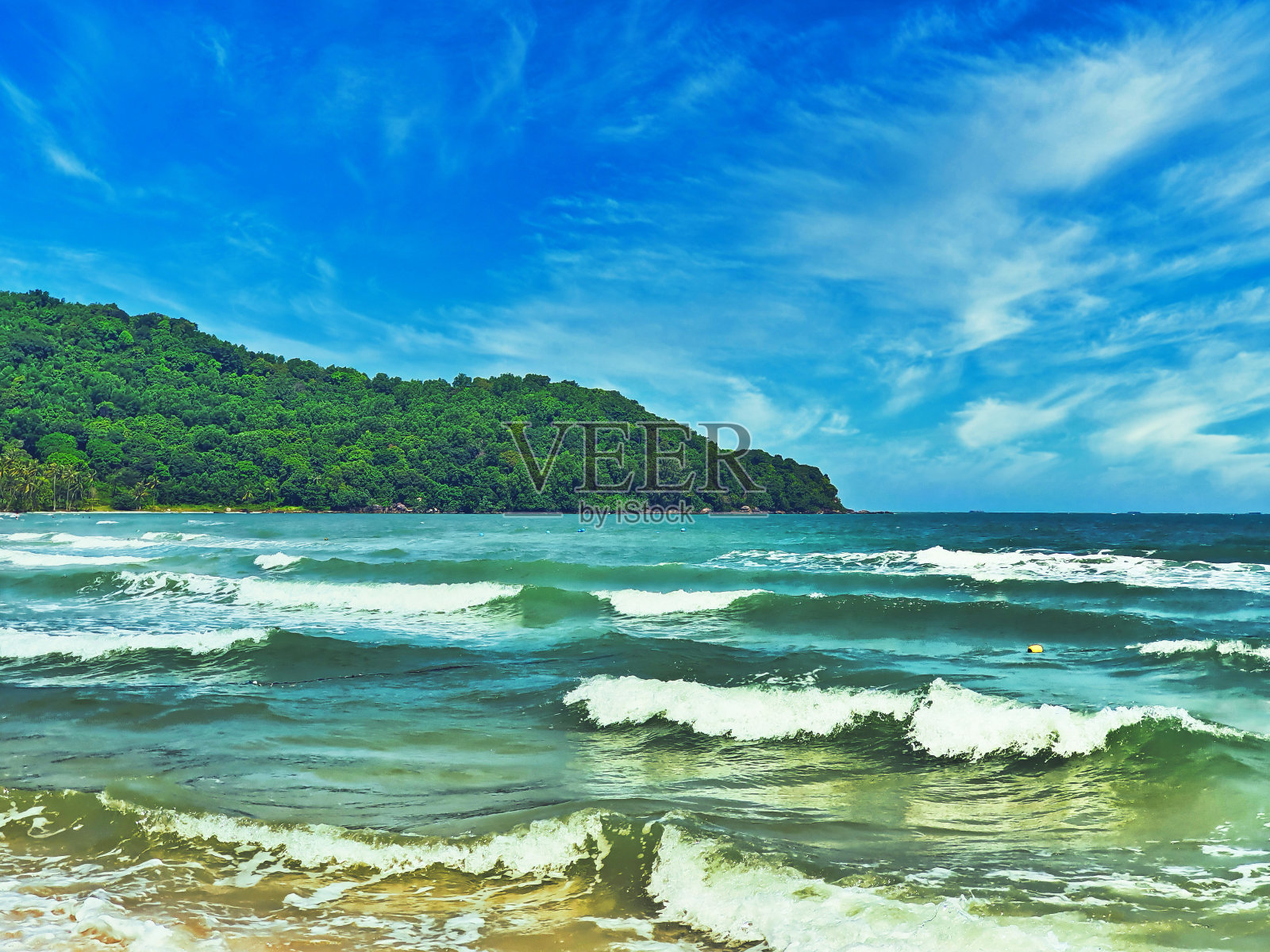 海浪场景照片摄影图片