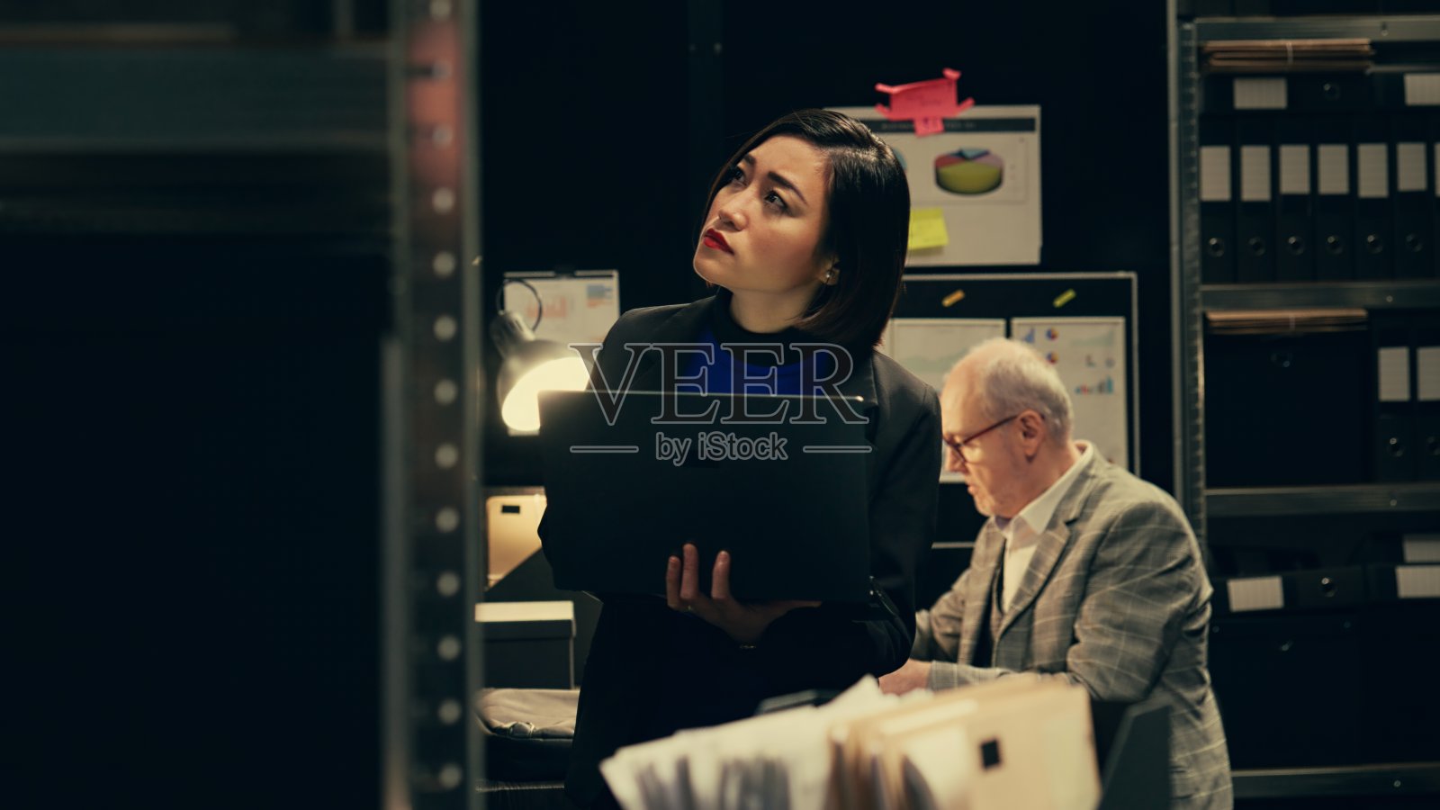 私家侦探组织存档文件，方便访问照片摄影图片