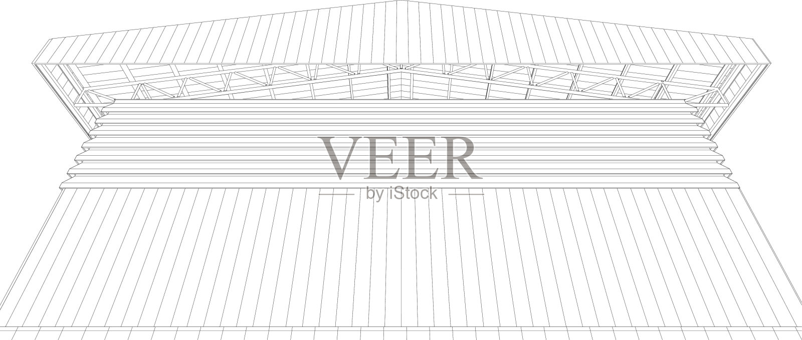 工业项目的三维插图照片摄影图片