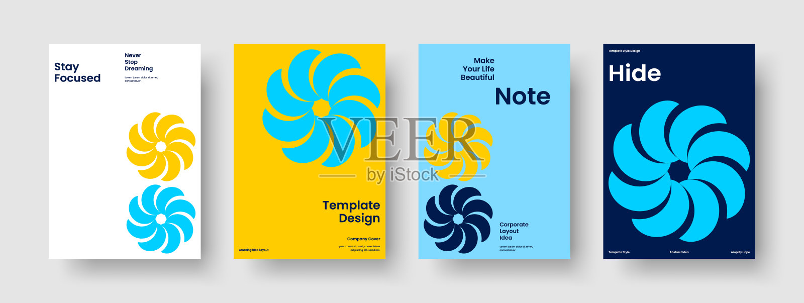 创意传单布局。抽象横幅模板。现代背景设计。书的封面。报告。手册。海报。业务演示。时事通讯。日报》。传单。杂志。投资组合插画图片素材