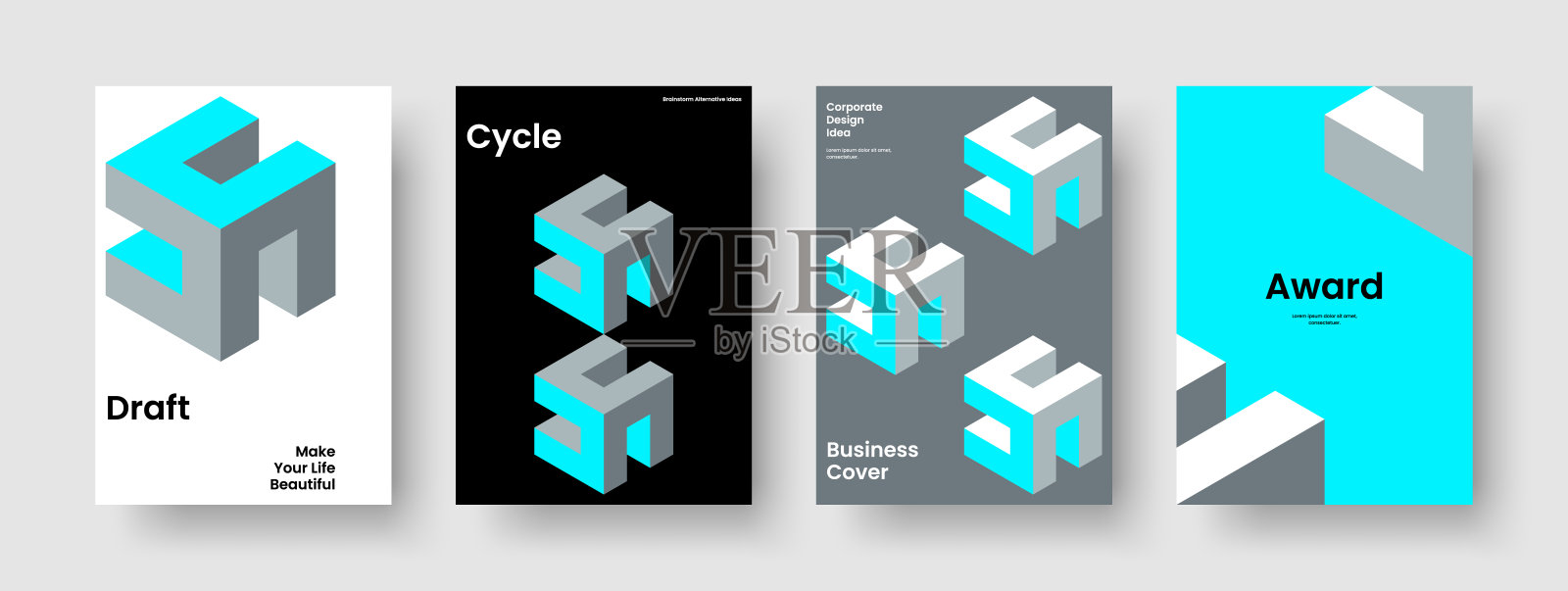 现代商务演示设计。几何宣传册布局。创意报告模板。背景。海报。传单。横幅。书的封面。传单。广告。小册子。目录。投资组合。传单插画图片素材