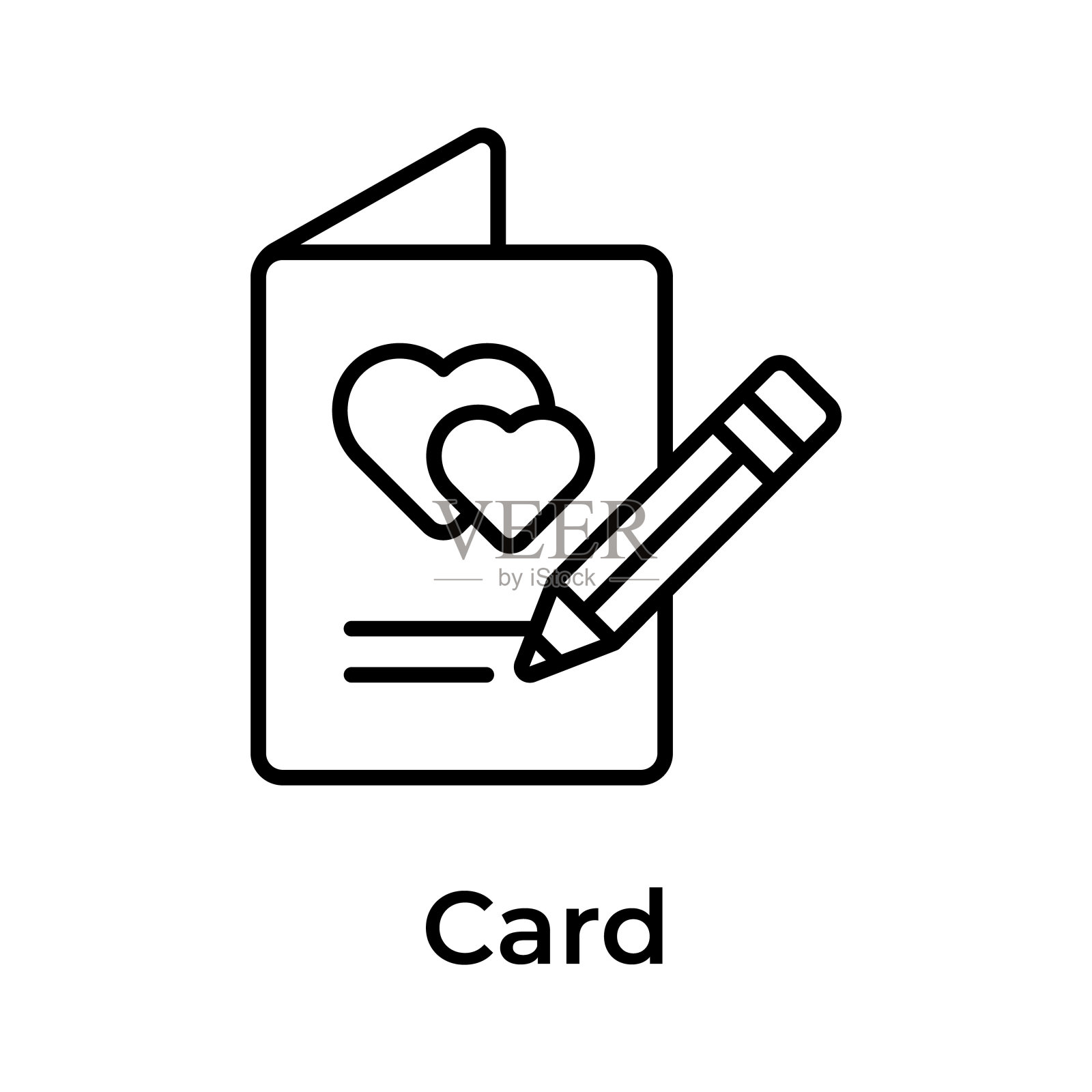 母亲节贺卡在现代风格，准备为高级用途。插画图片素材