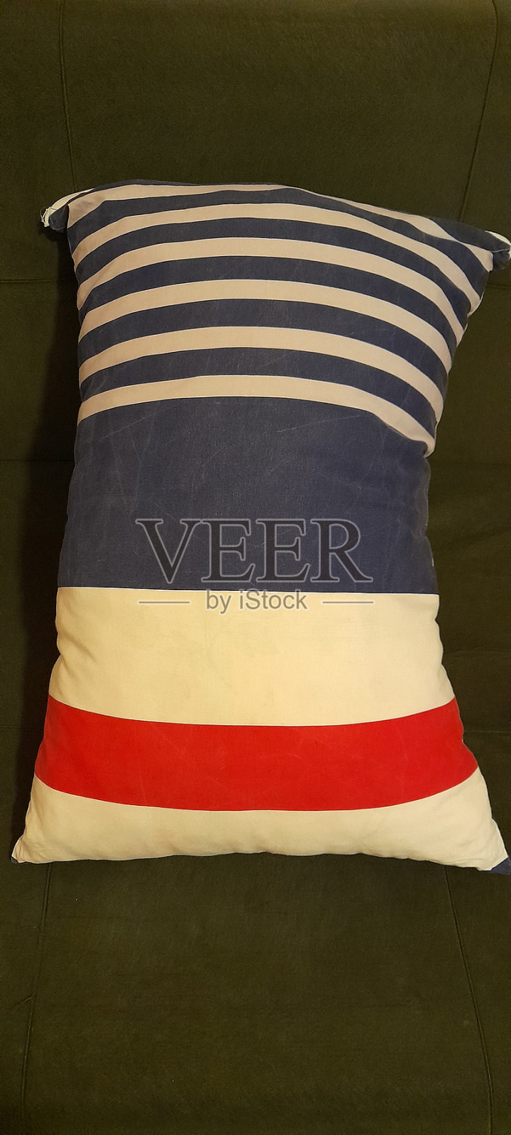Stripet枕头照片摄影图片