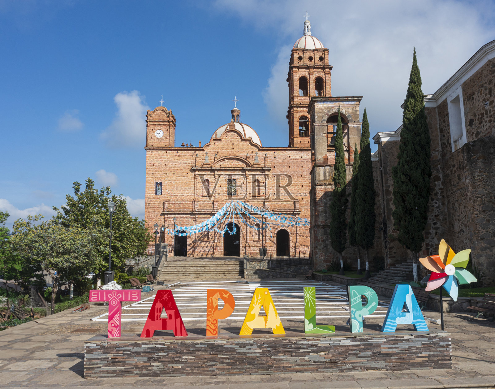 塔帕帕，哈利斯科州，墨西哥照片摄影图片