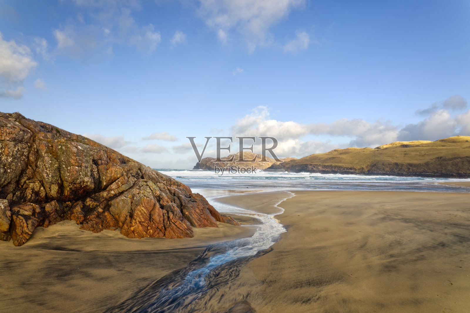 海滩场景照片摄影图片