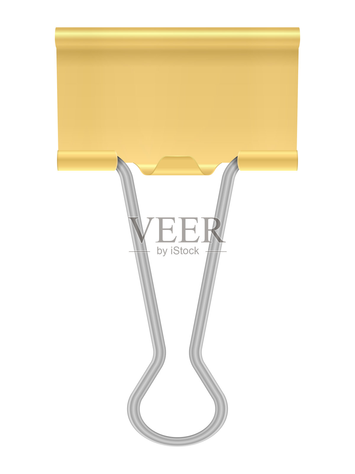 装订夹插画图片素材