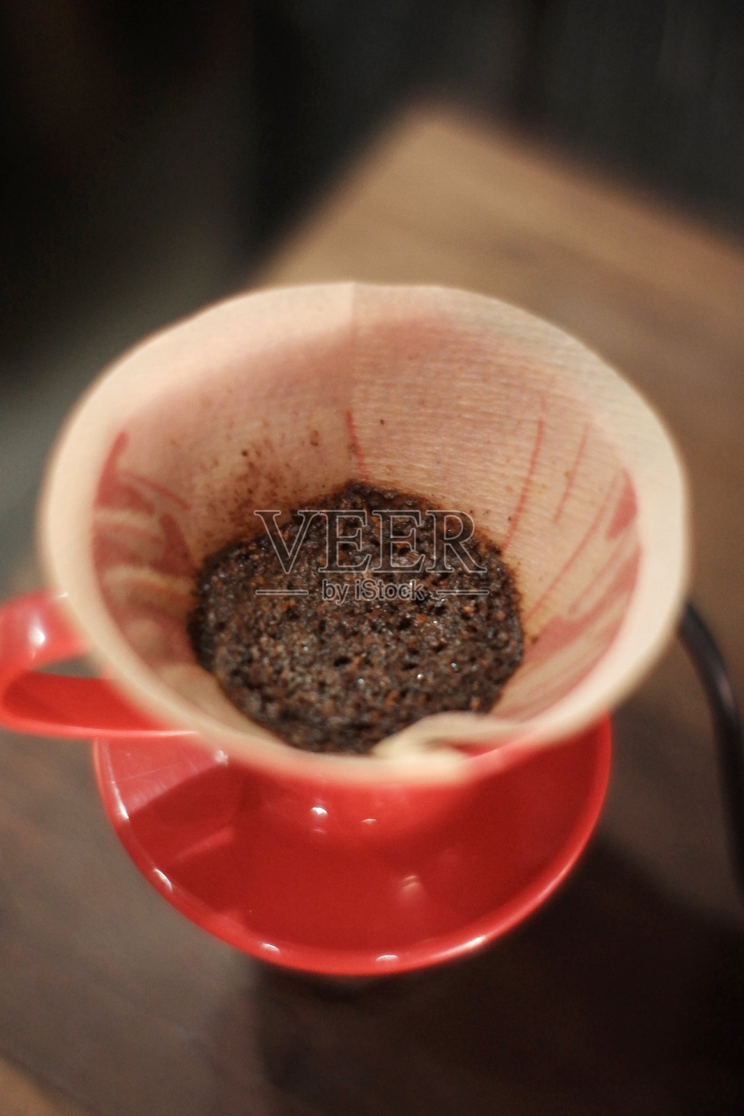 V60咖啡滴漏照片摄影图片