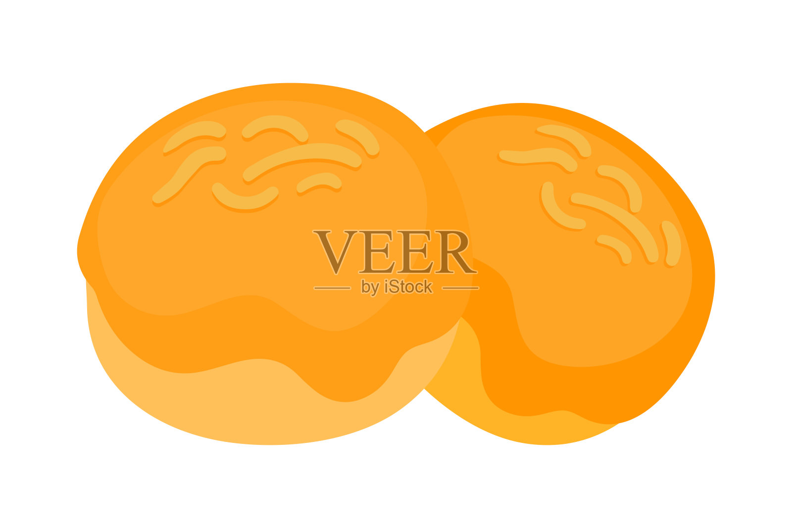 Nastar Keju为Lebaran Idul Fitri矢量插图插画图片素材