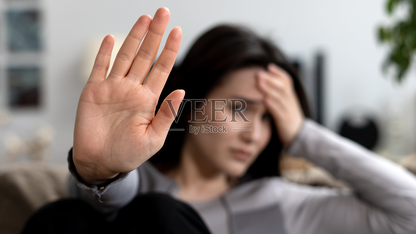 停止对妇女施暴照片摄影图片