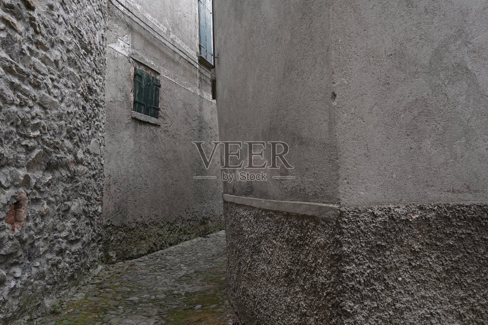 意大利的一条小巷照片摄影图片