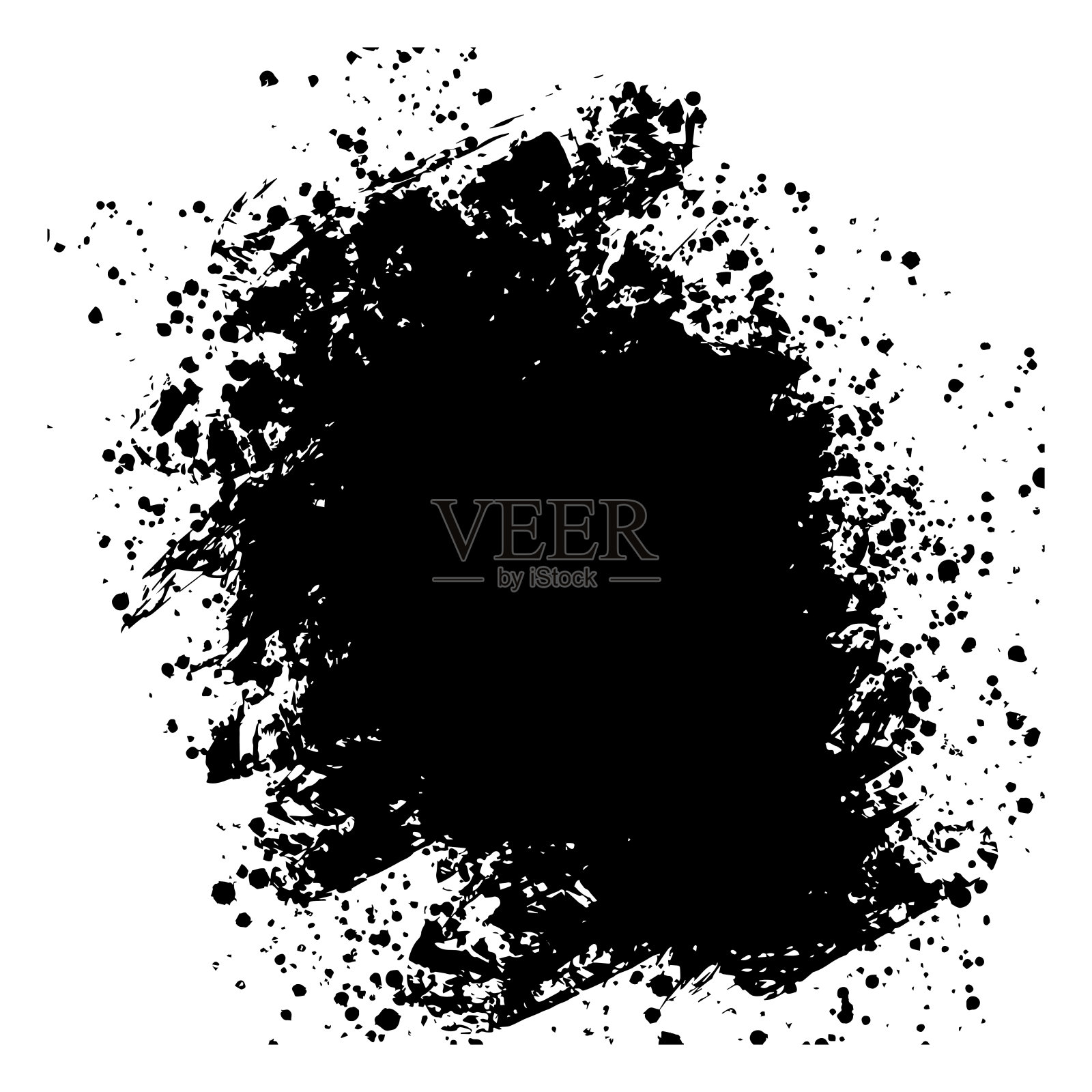 矢量垃圾背景。枯燥乏味的纹理。枯燥乏味的背景。枯燥乏味的纹理。插画图片素材