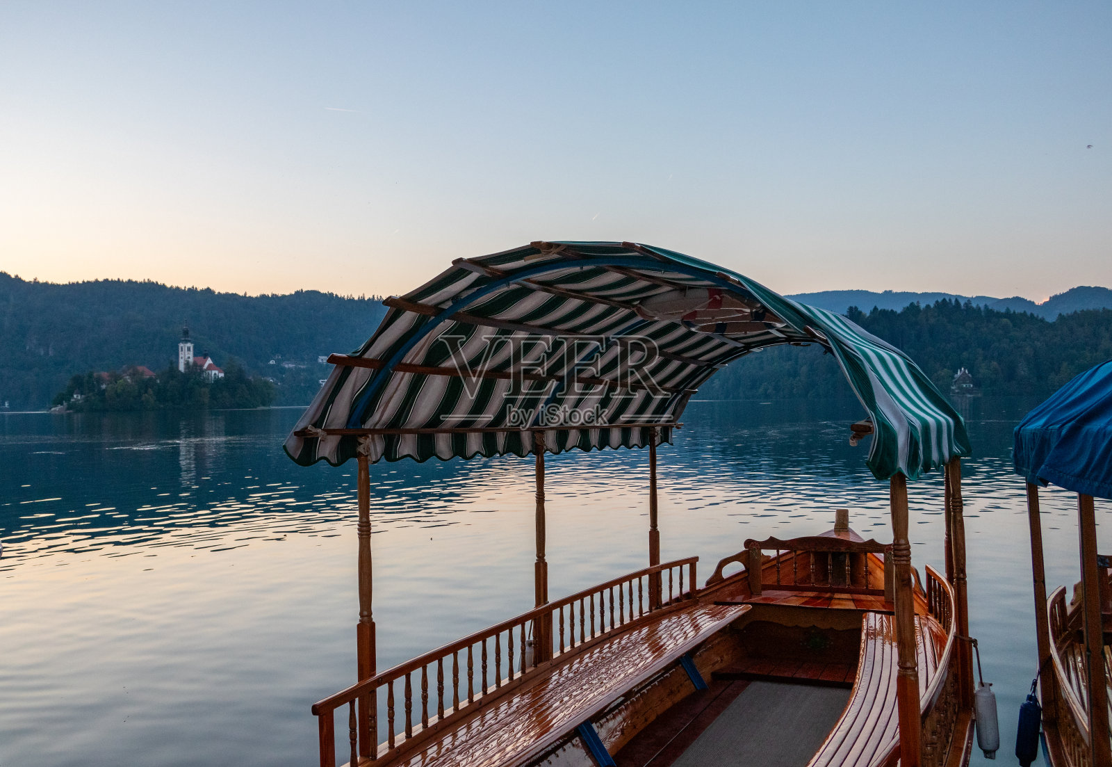 斯洛文尼亚布莱德湖景观照片摄影图片