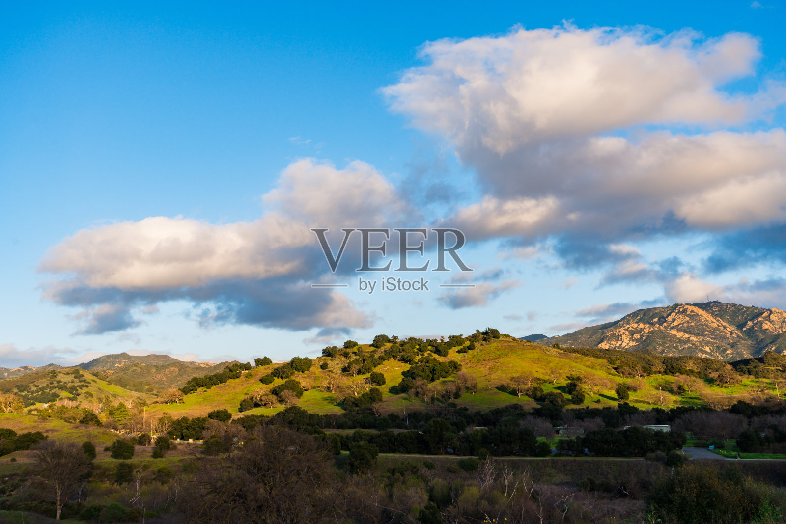 马里布溪州立公园徒步旅行景观照片摄影图片