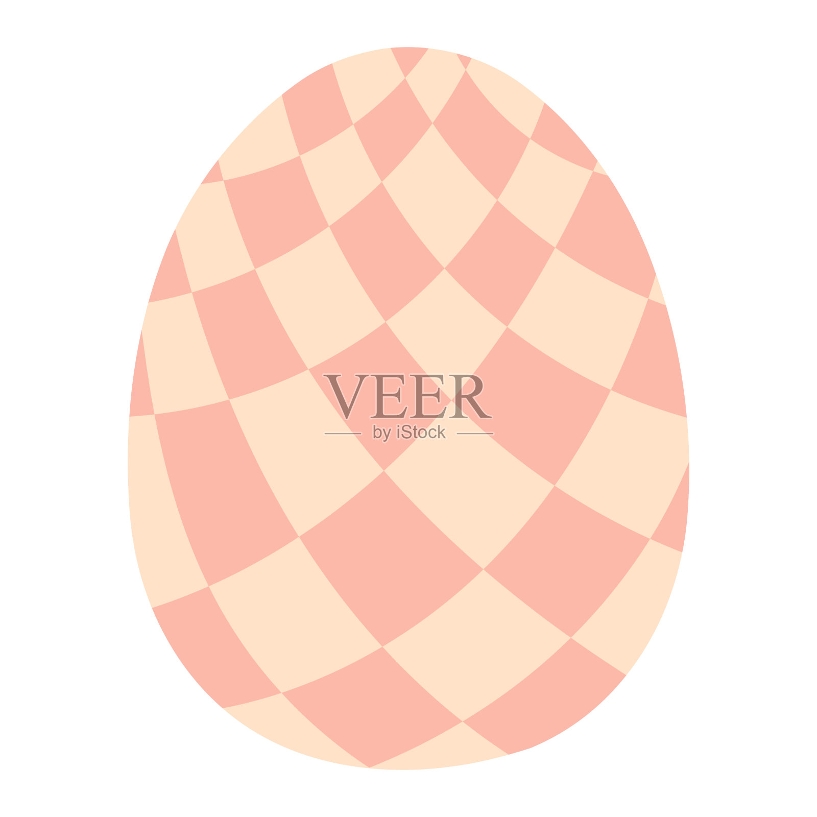 彩色复活节彩蛋手绘插图插画图片素材