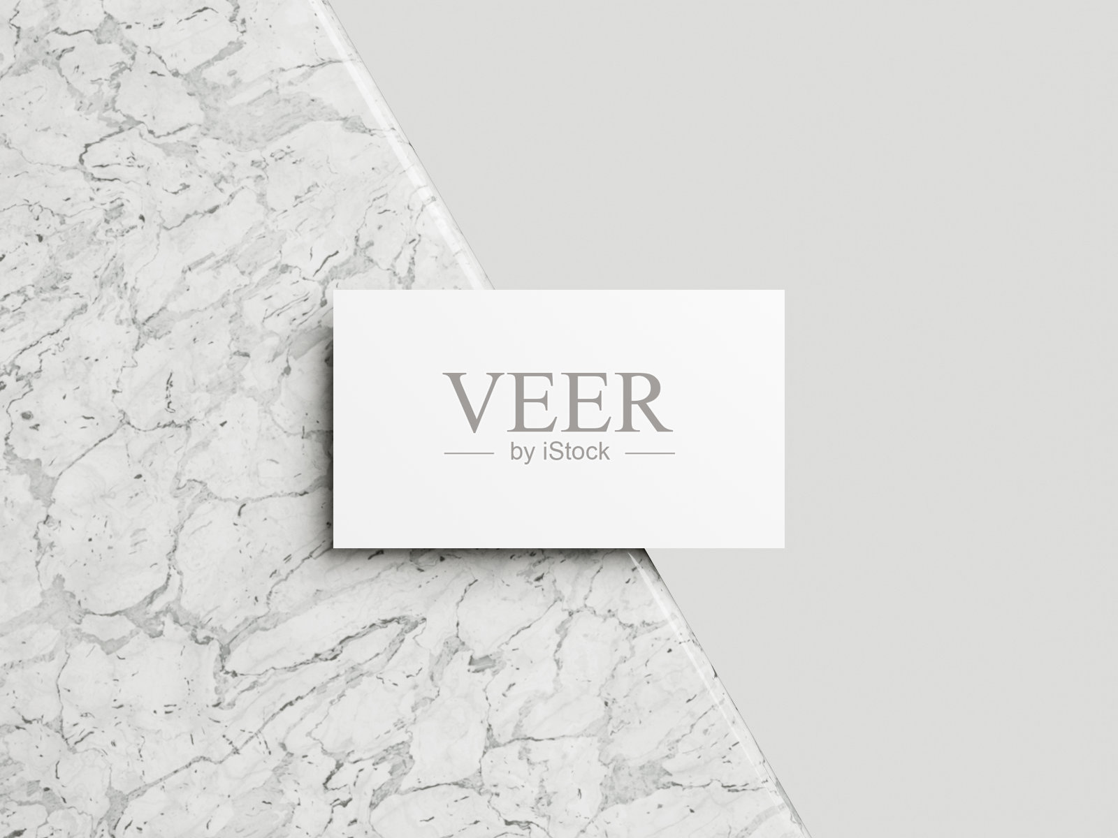 白色大理石背景的名片照片摄影图片
