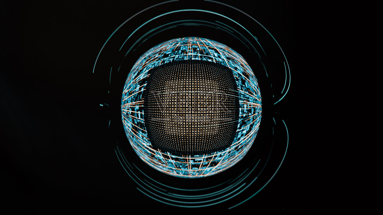 量子计算照片摄影图片