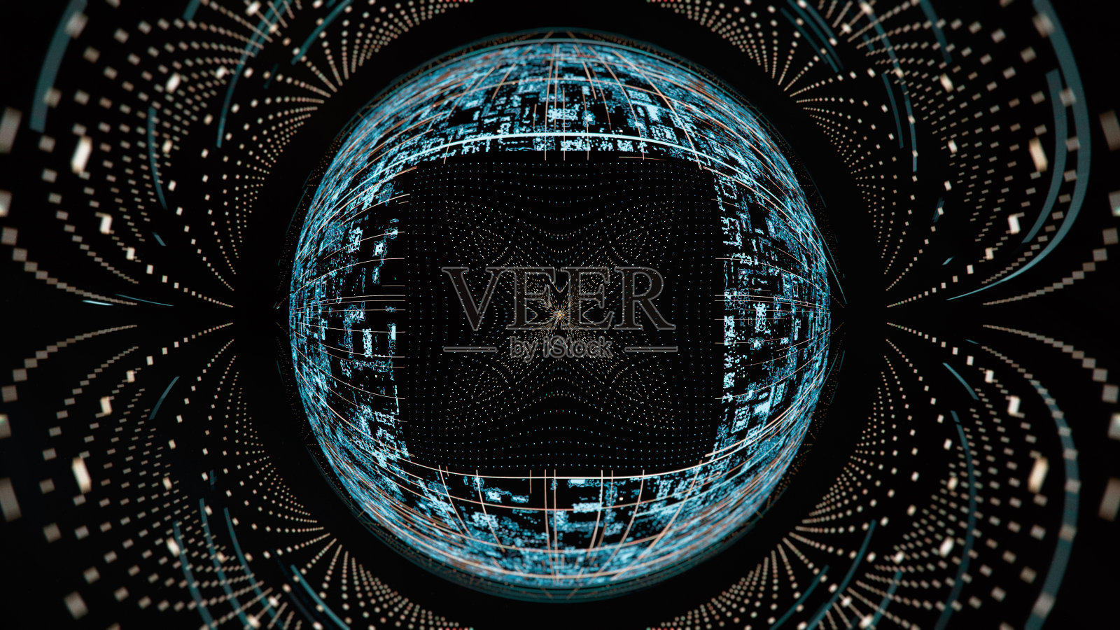 量子计算照片摄影图片