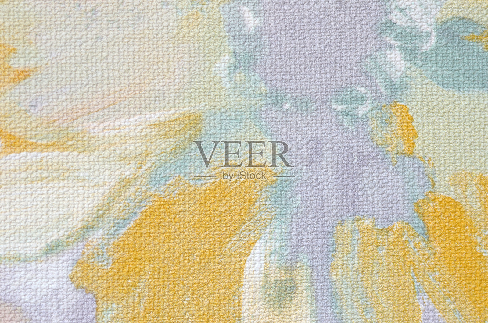 米色房子墙壁上的墙纸有划痕图案。抽象的背景，柔和的奶油色复古地毯，带有柔软的褶皱图案。照片摄影图片