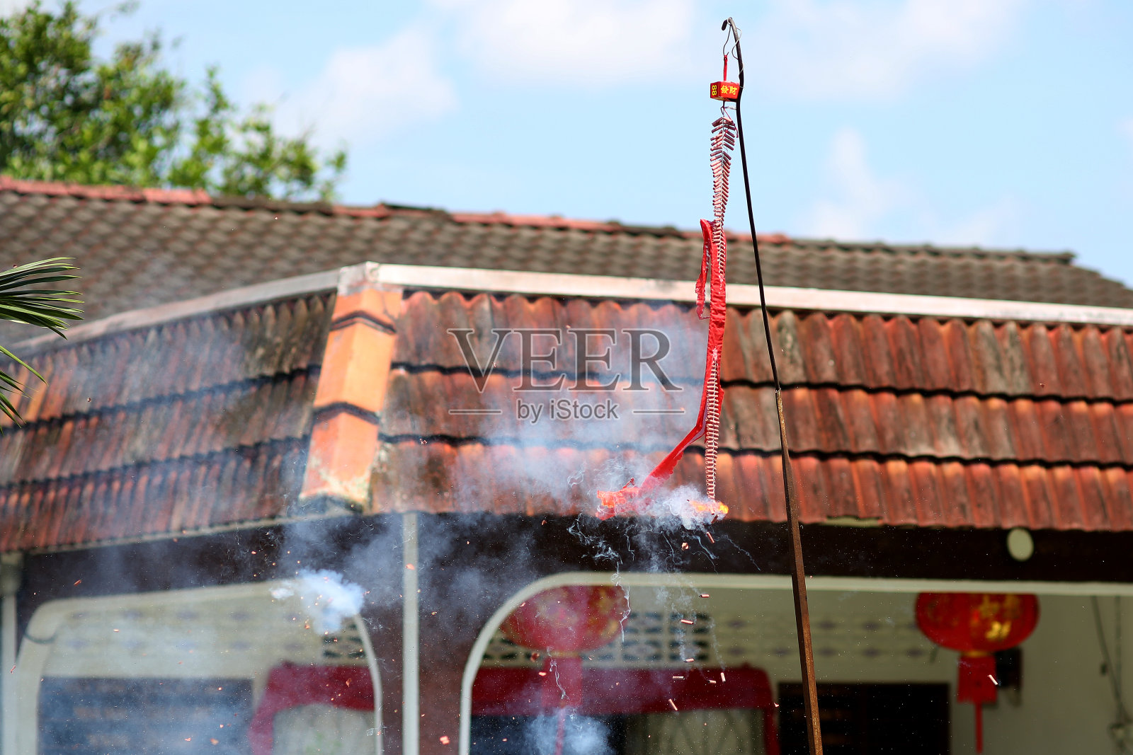 庆祝鞭炮照片摄影图片