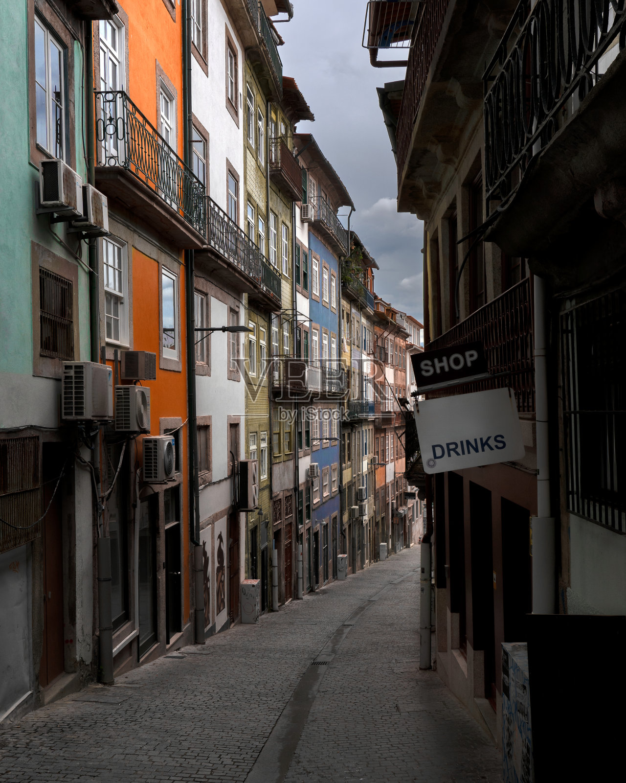 奥波多色彩巷照片摄影图片